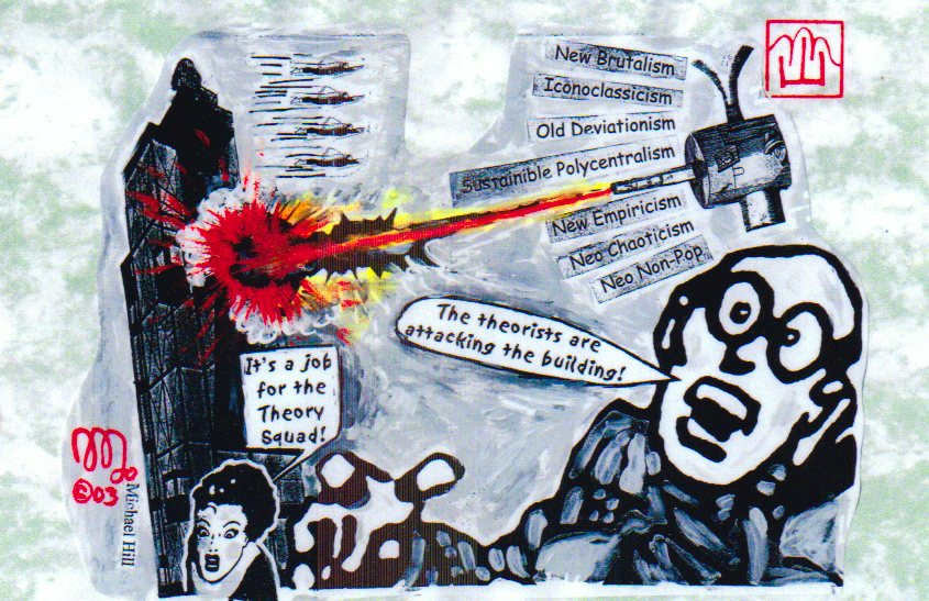 Cover illustration for Form/Work journal-© 2003 Michael Hill.