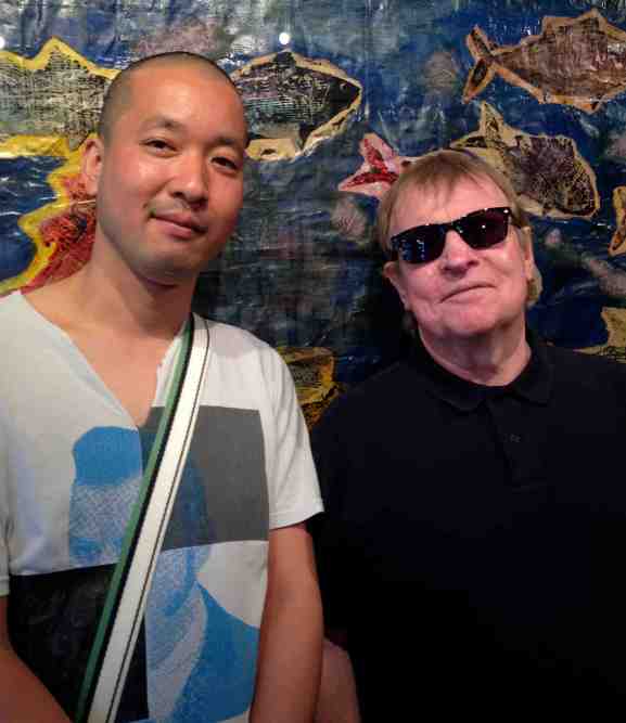 With Masashi Owada. (Photo-© 2013 Michael Hill)