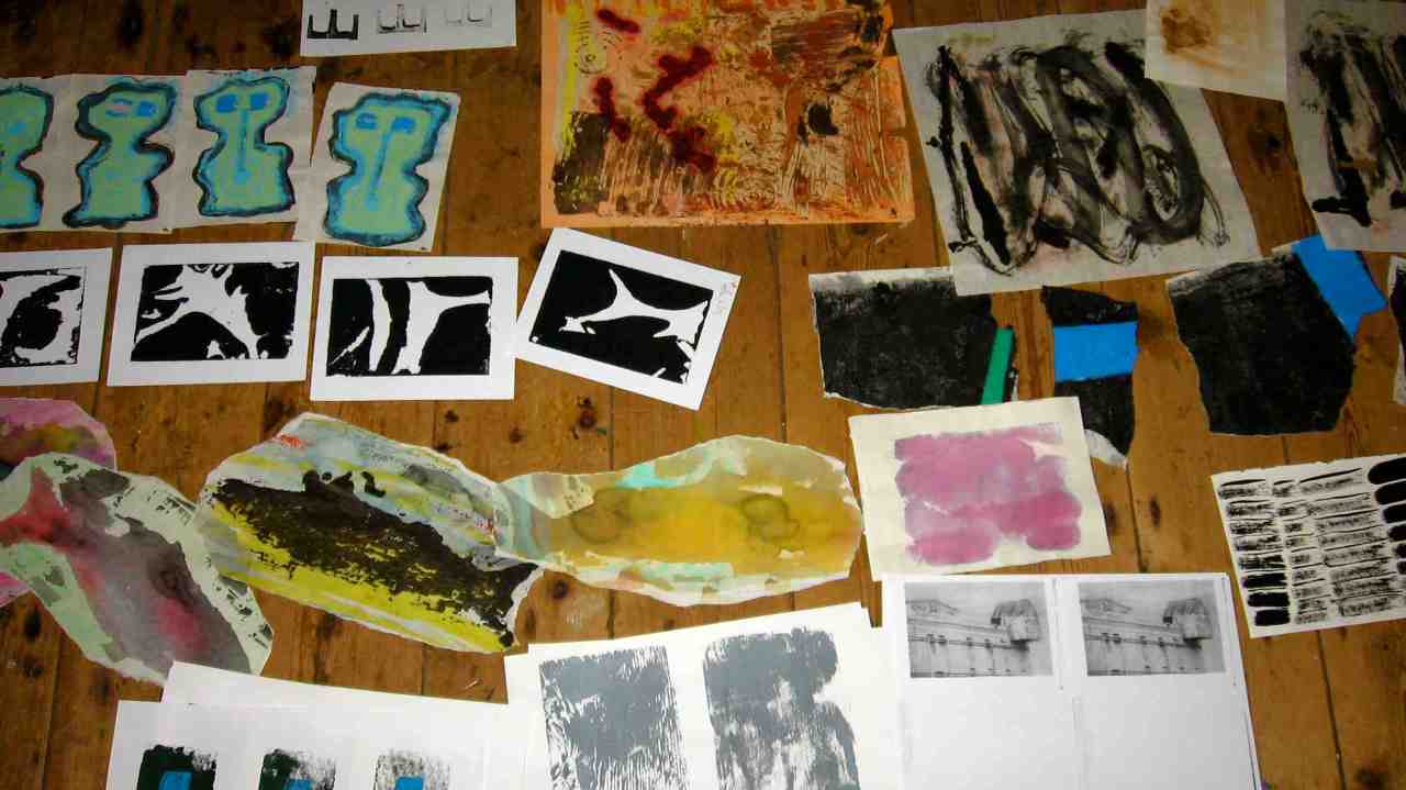 Another glimpse of the spread of artwork.