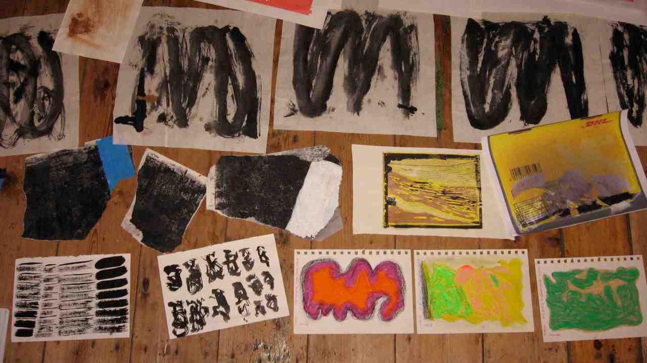 A more detailed glimpse of the spread of artwork.