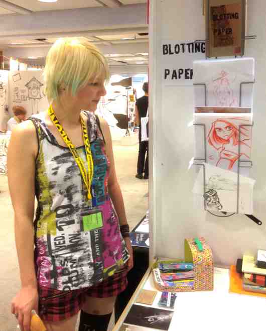 On the trading floor at COMIC SALON (Photo-© 2014 Michael Hill).