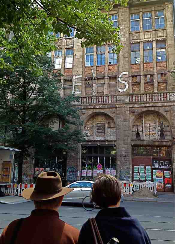 Finding the Tacheles building. (Photo-© 2014 Louise Graber) 