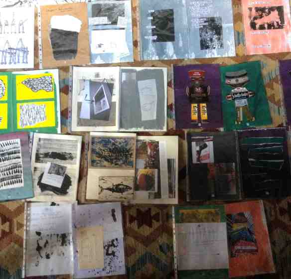 Pages from Issue 4 in layout spread-© 2015 Michael Hill