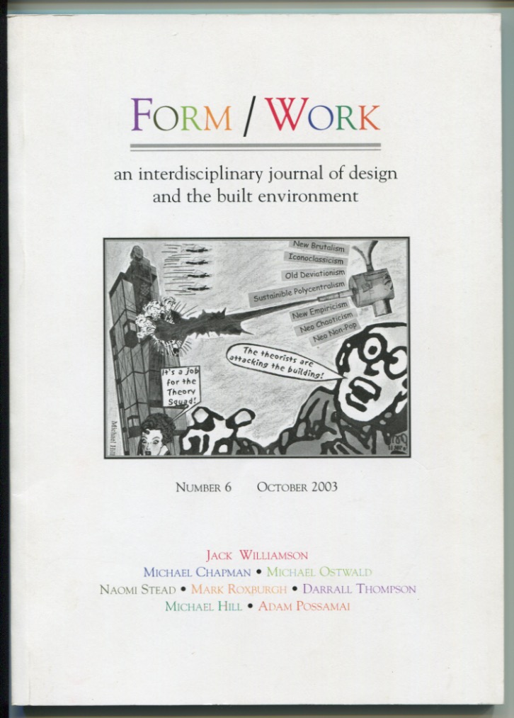 How the cartoon looked on the cover of the journal.